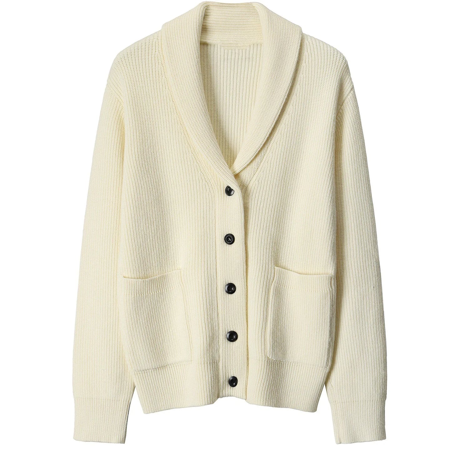 Axair Classic Knit Polyester Cardigan