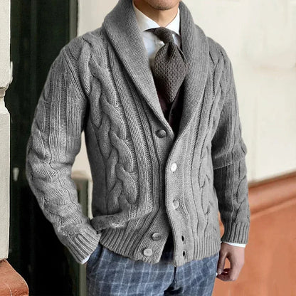 Axair Classic Knit Polyester Cardigan