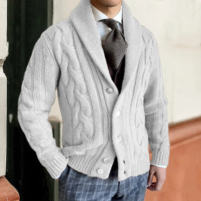 Axair Classic Knit Polyester Cardigan